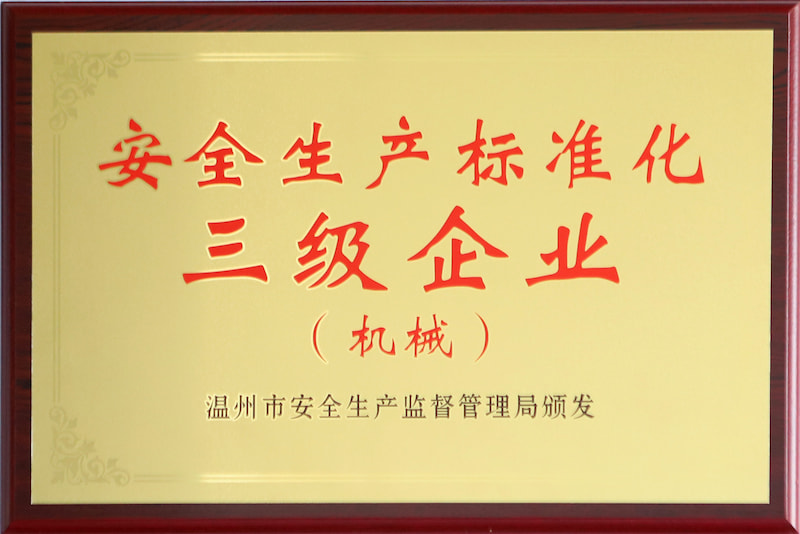 安全生產(chǎn)標(biāo)準(zhǔn)化三級標(biāo)準(zhǔn)